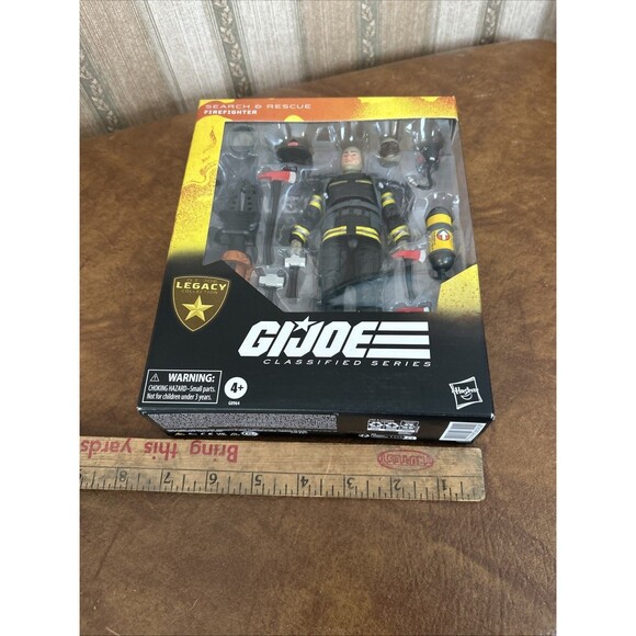 Hasbro G.I. Joe Classified Series Search & Rescue Firefighter Action Figure Gift - Picture 9 of 9